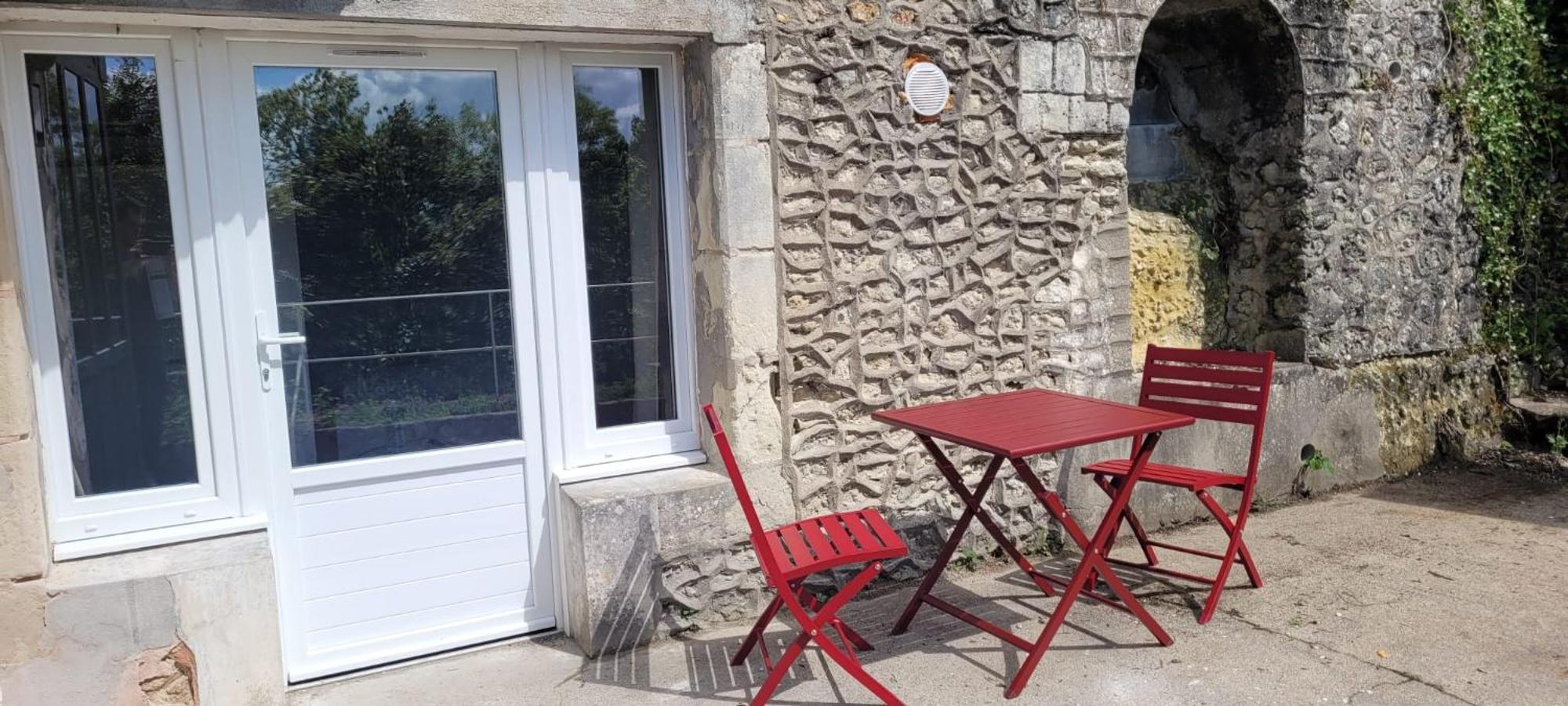Le Cocon Troglodyte Apartman Saint-Étienne-de-Chigny Kültér fotó