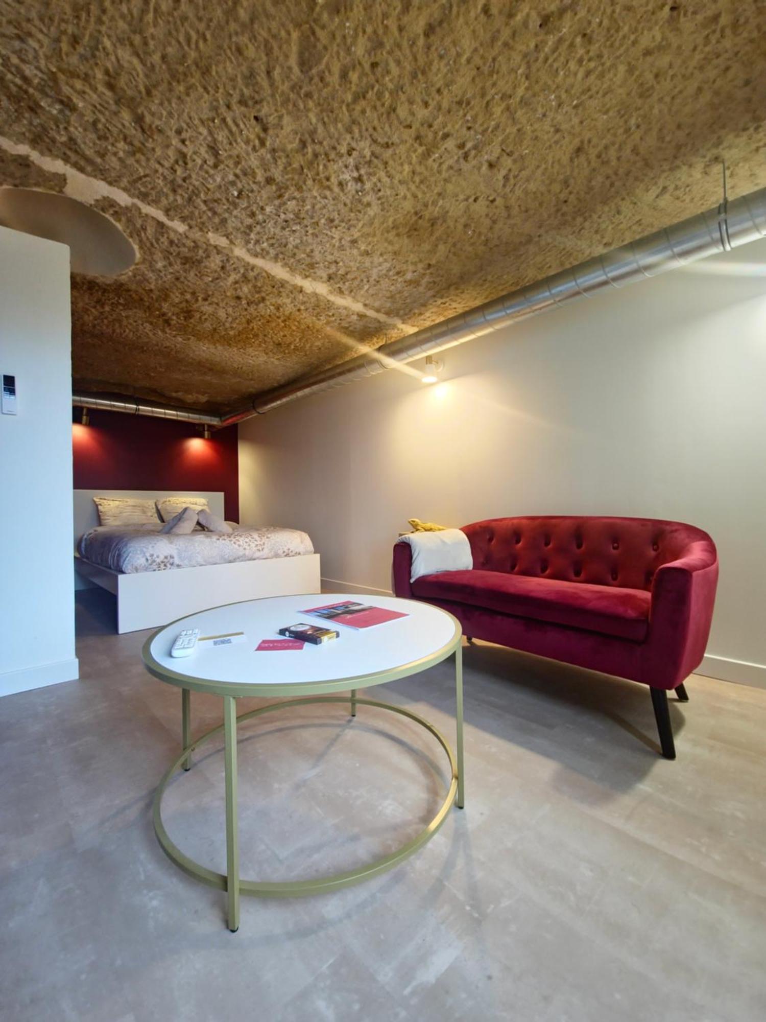 Le Cocon Troglodyte Apartman Saint-Étienne-de-Chigny Kültér fotó